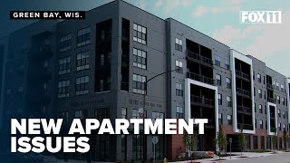 Contractors, tenants frustrated with new apartment complex in Green Bay