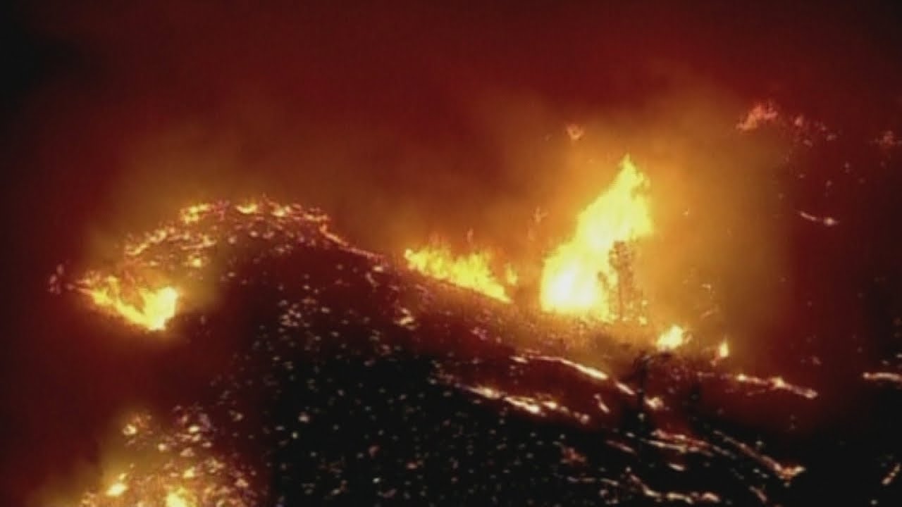 Wildfires rage as parts of US gripped by drought