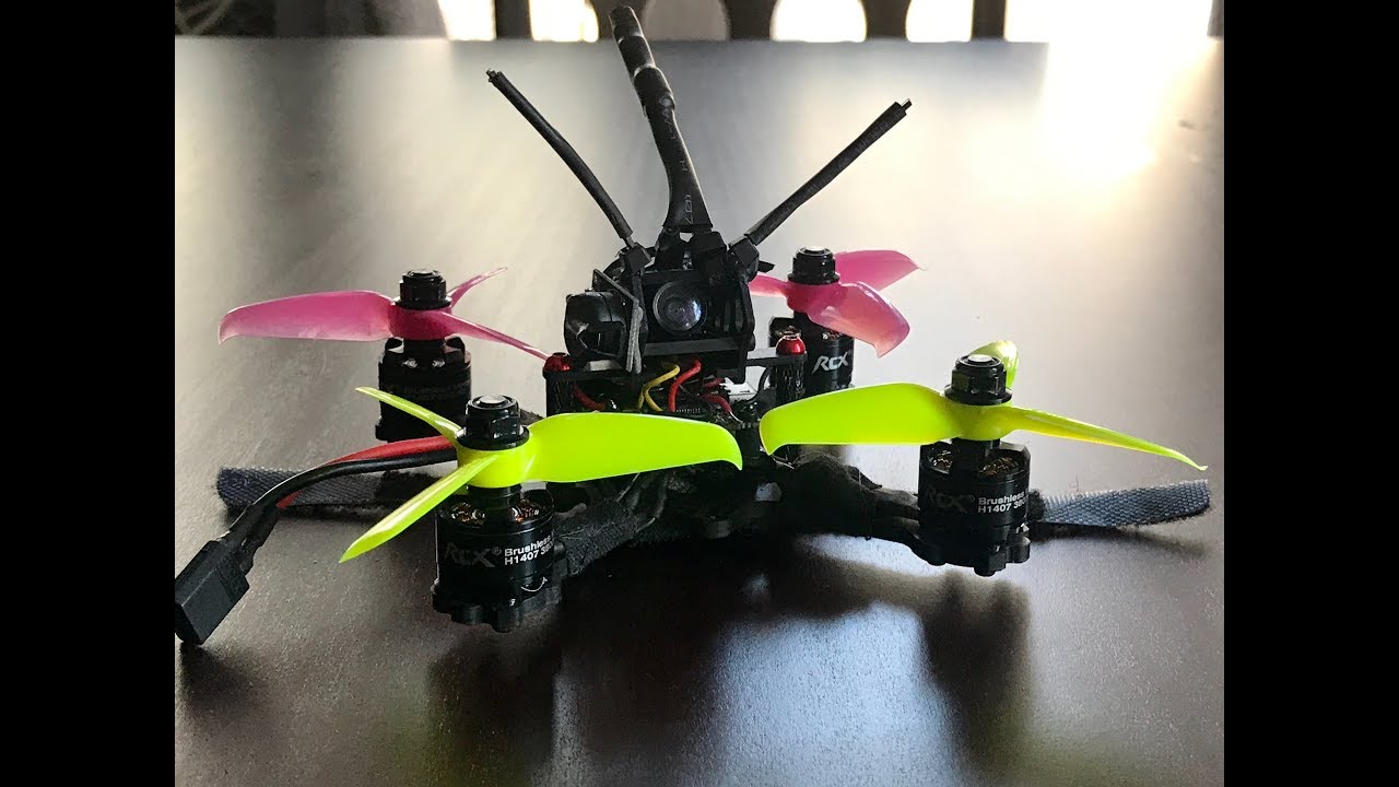 FPVTV Drone Micro Beast Hulk 112mm 4s ACRO LOS Fight- Is It Fast? 110 pt2