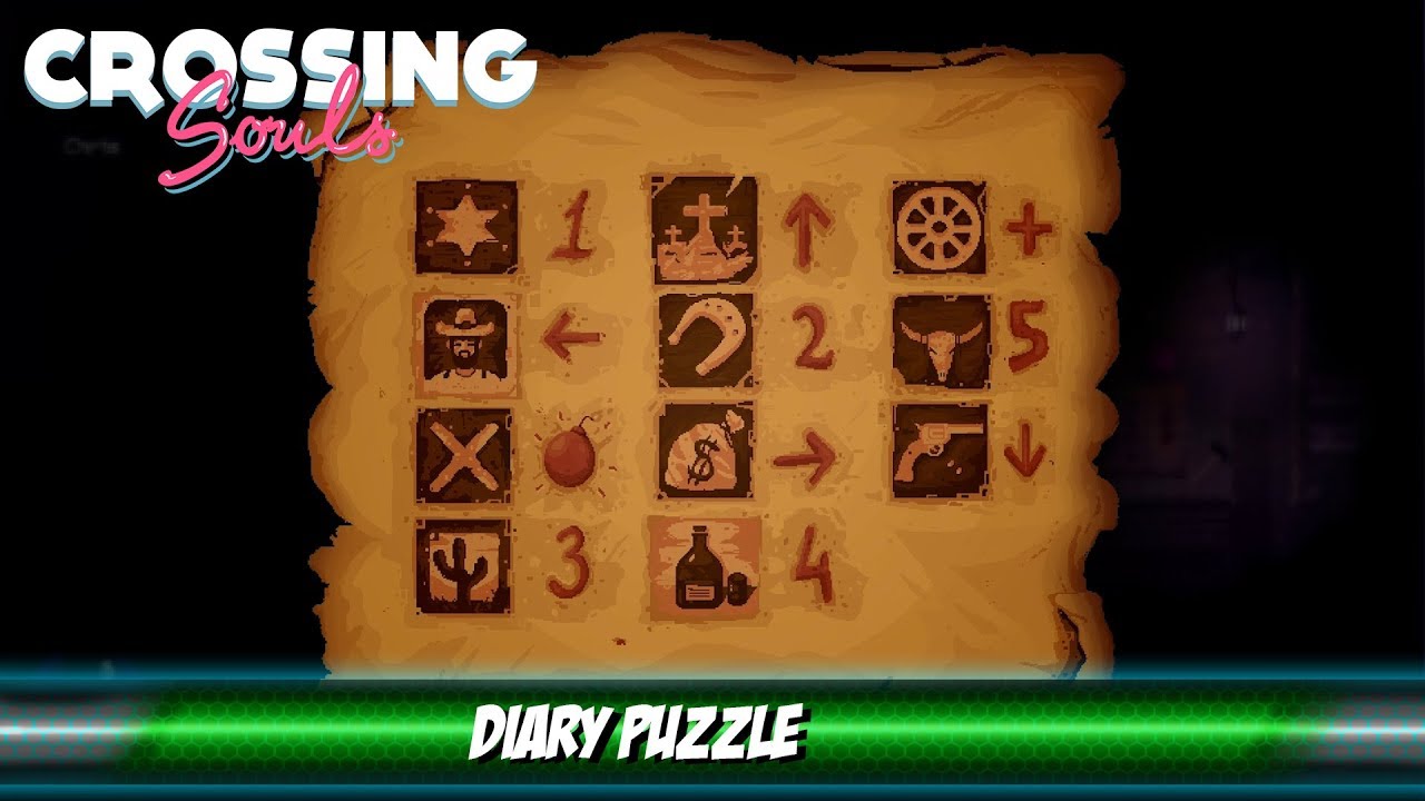 Crossing Souls - Diary Puzzle