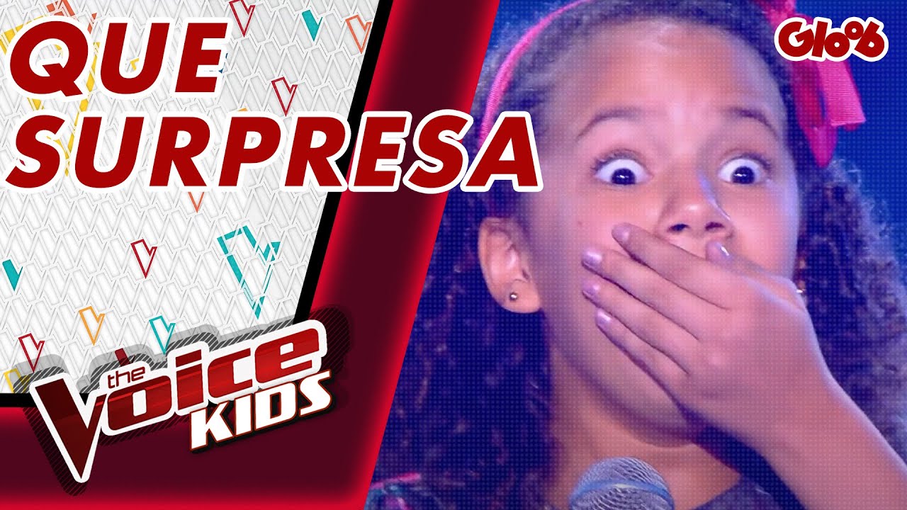 OLHA O QUE BROWN E CLAUDIA LEITTE FIZERAM COM A CANDIDATA | THE VOICE KIDS | Mundo Gloob