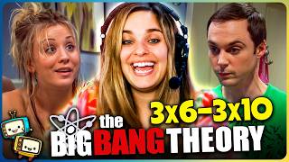 THE BIG BANG THEORY (2009) Season 3 Episodes 6-10 Reaction! | First Time Watch