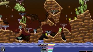 Worms Armageddon 3/6 Match 1A