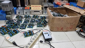 vỉ mạch lọc nguồn bãi mỹ 3 tầng lọc  , tải 50a , test clip lọc cực sạch sdt 0344382591