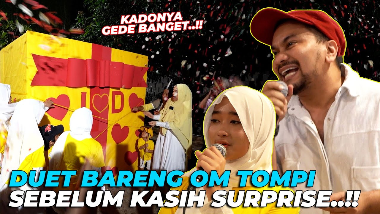 ДУЭТ С ОМ ТОМПИ НА ГОДОВЩИНУ ПАПЫ И МАТЕРИ..!! ПОДАРОК ​​ТАКОЙ БОЛЬШОЙ, ЧТО ТЫ ЗАСТАВИШЬ КРИЧАТЬ..!!