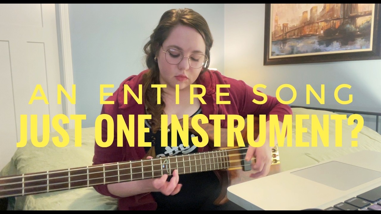 How I Wrote A Song With Just My Bass And Voice - YouTube