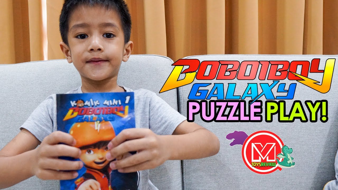 Boboiboy The Movie 2 - 3D Jigsaw Puzzle Unboxing and Play Along with Amsyar & Elman