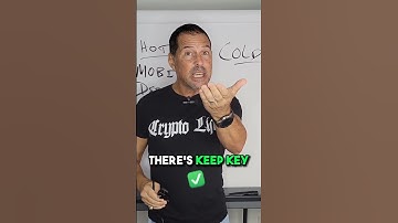 What is a cold storage wallet? #shorts