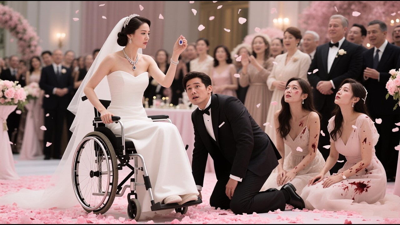 Disabled girl wed ‘true love’; he cheated with her friend—she exposed as rich heiress at wedding!💔