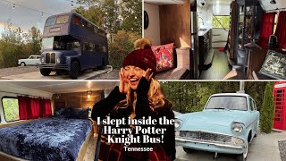 The MOST Unique HARRY POTTER Airbnb | The Nightly Bus in Tennessee | Full Tour