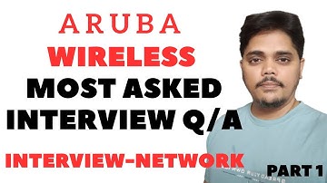Aruba wireless  question Answer #arubanetworks #aruba #wireless #cisco
