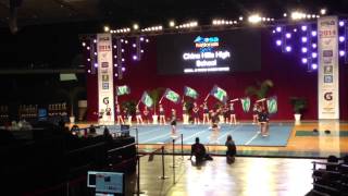 Chino Hills High School Spiritleaders JV Cheer at Nationals 2014