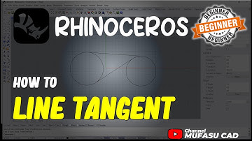 Rhinoceros How To Line Tangent