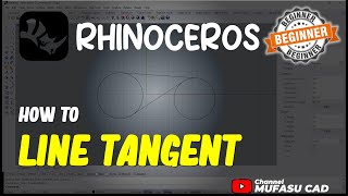 Rhinoceros How To Line Tangent