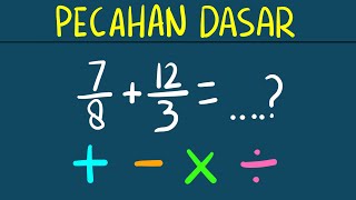 Learning Fractions from SCRATCH - Addition, Subtraction, Multiplication & Division