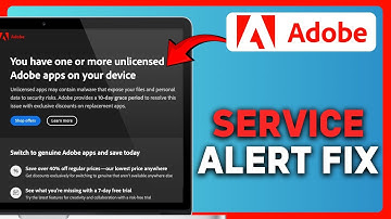 HOW TO FIX ADOBE GENUINE SERVICE ALERT ON MAC 2025