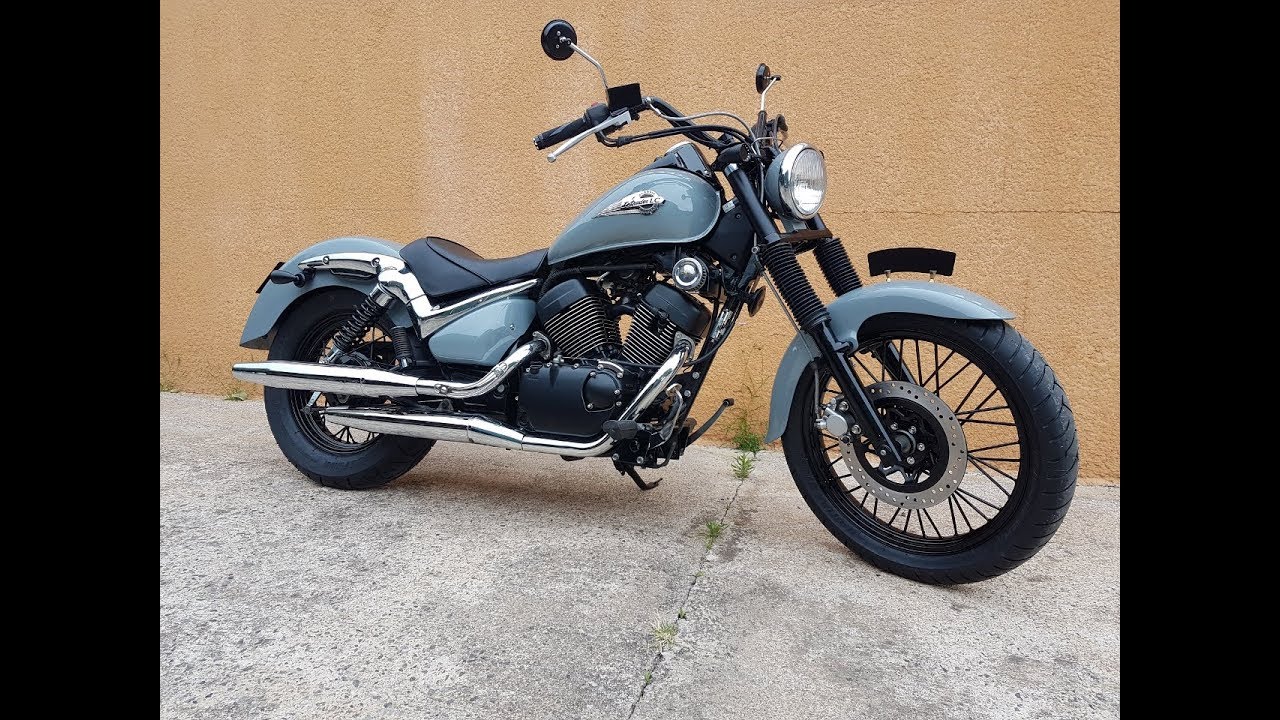 I'll buy a Suzuki Intruder 125 and I'd like to know if there's how to  flatten the seat and tank to the likes of the RE Interceptor 650 :  r/CafeRacers