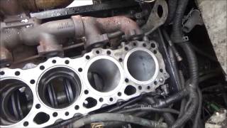 Detroit series 60 in frame rebuild (part 10) installing liners