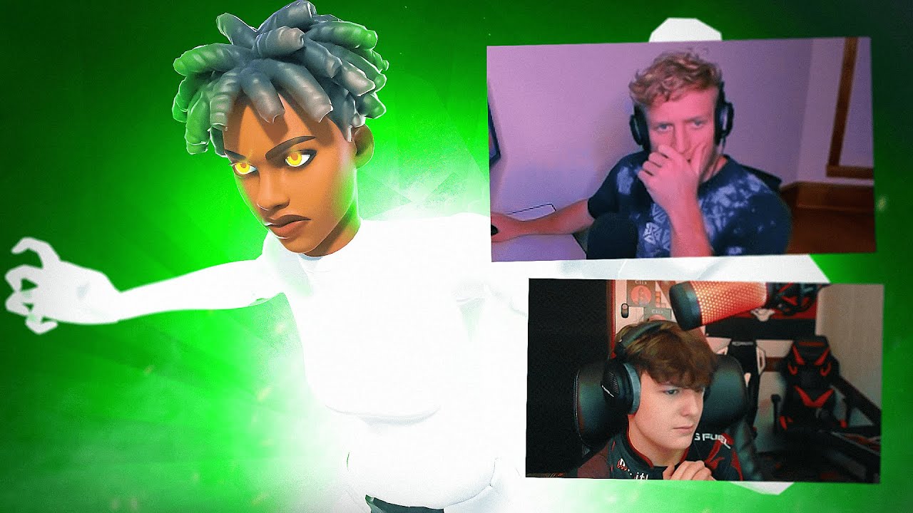 Famous YOUTUBERS Reacting To Me In Fortnite…