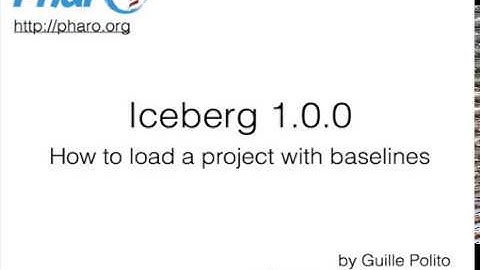 [Iceberg 1.0.0] Loading a baseline from your repository