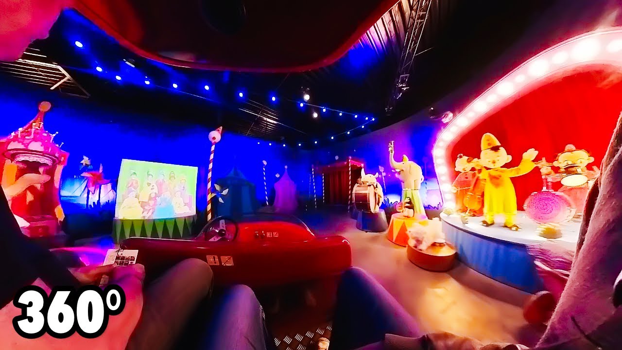 Op Reis Met Bumba (Plopsaland De Panne) - VR 360° indoor kids darkride POV onride