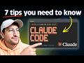 7 Claude Code tips everyone should know (NEW features)
