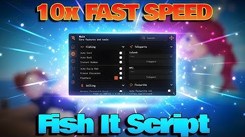 [NEW] Fish It Script (NO KEY) | Auto Fishing, Auto Afk Farm, Super Instant Catch & More