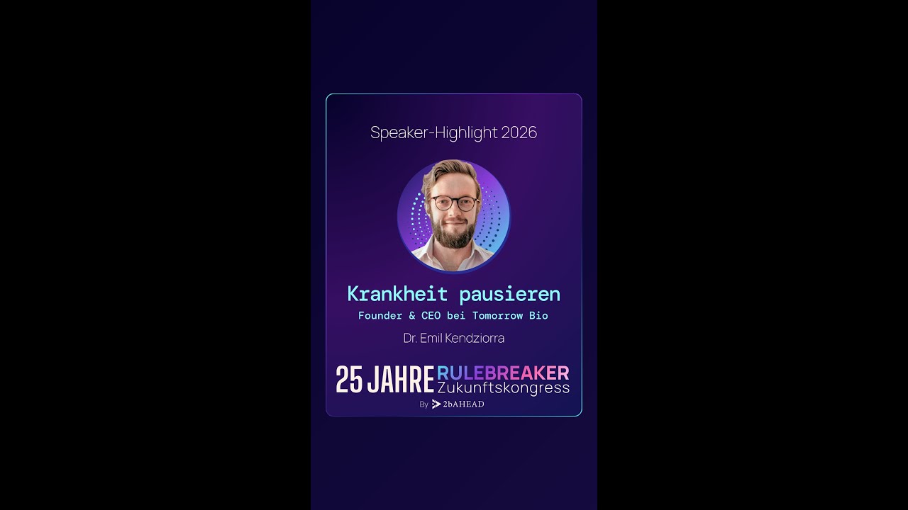 Ich hole ihn auf die Bühne des RULEBREAKER Zukunftskongresses 2026