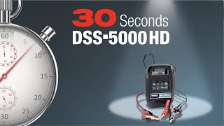 30 Sec Introduction - DSS 5000 HD Heavy-Duty Battery Diagnostic Service System