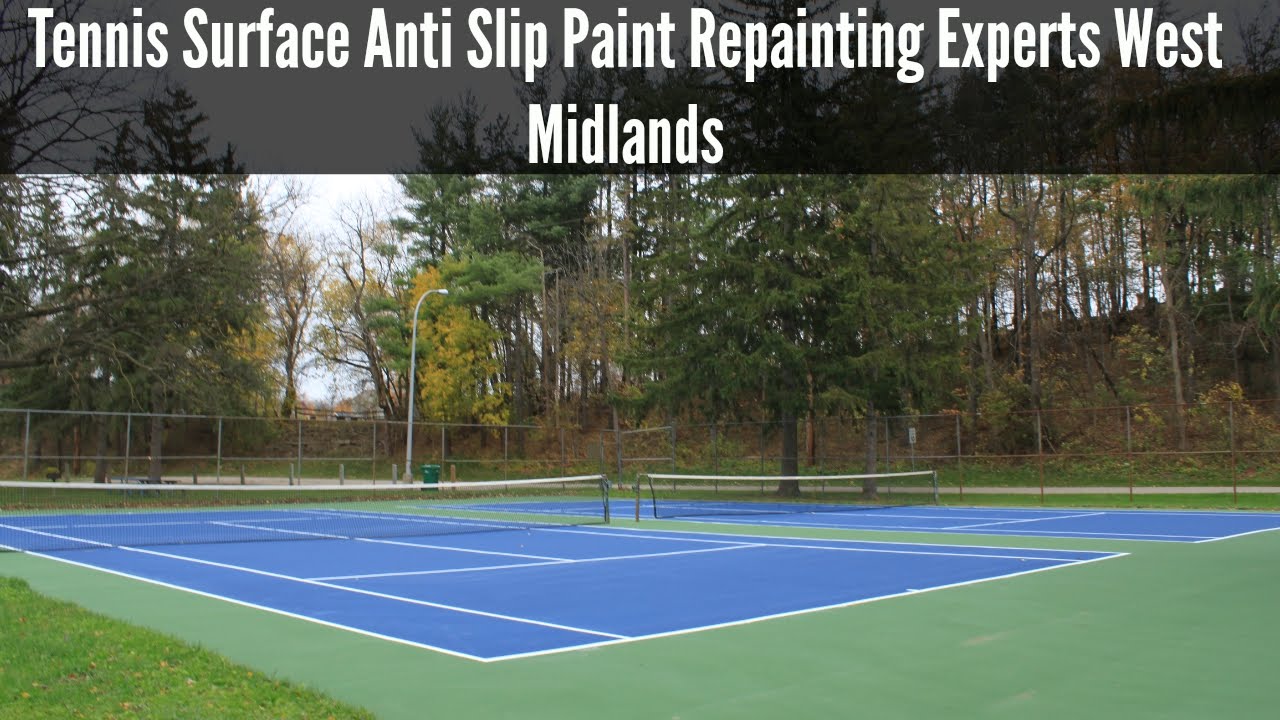 Tennis Surface Anti Slip Paint Repainting Experts West Midlands