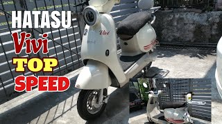 HATASU VIVI E-BIKE: TOP SPEED | Video 03 | Economy Ride | @bakutetv 