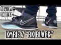 Kyrie 7 “BK Black” Review / On feet