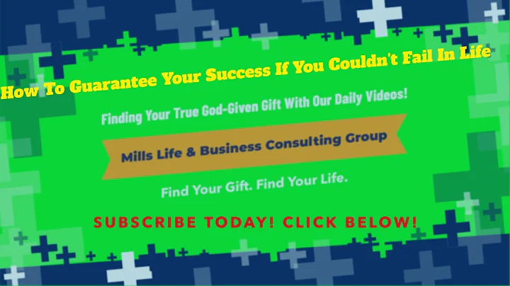 How To Live Life As If You Couldn't Fail - Mills Life & Business Consulting