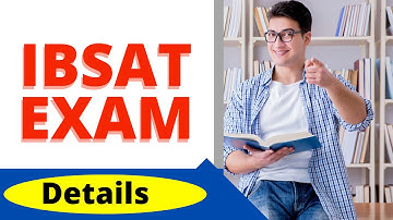 Full details about IBSAT Exam || #ibsatexam #eligibilitycriteria #mbatours