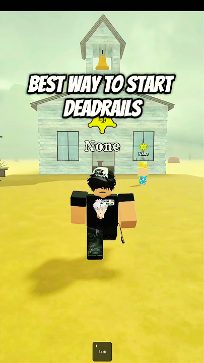 This is the easiest way to start and win dead rails. #fyp #roblox #robloxfyp  #deadrails #funny
