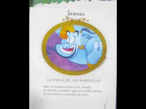 LIBRO POP-UP DISNEY 🔹🔷🔹 ALADDIN 🔹🔷🔹