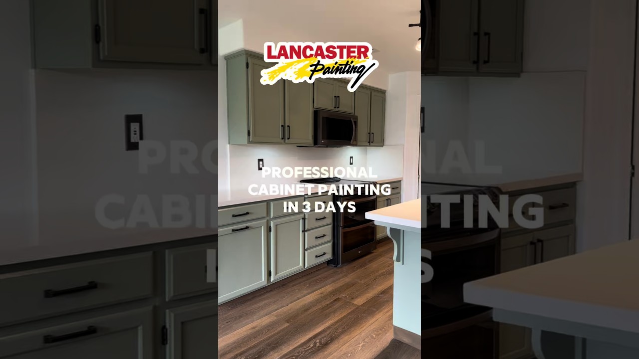 Professional Cabinet Painting | Kitchen Transformation in Just 3 Days