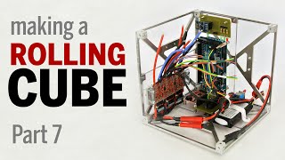 Making a Rolling Cube : Part 7 - Mounting the electronics