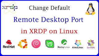 Famous How to Change Default Remote Desktop Port in XRDP on Linux | Ubuntu Debian  Mint  CentOS ... Profile