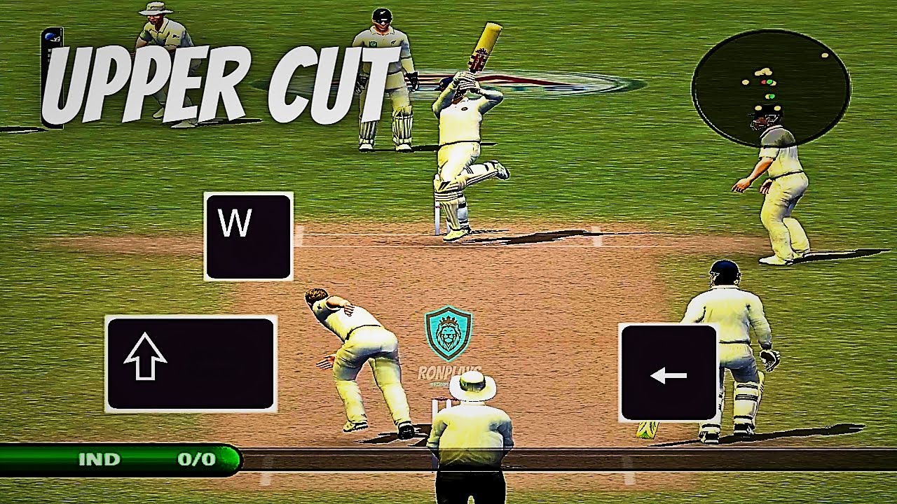 How To Play The Upper Cut In cricket 07 - YouTube