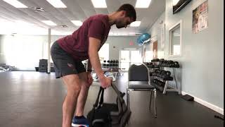 Single Arm Backpack Row