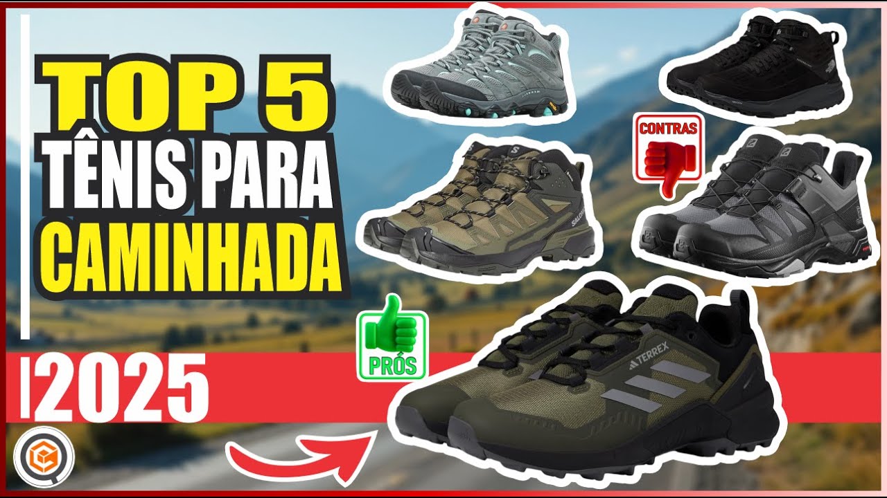 MELHOR TÊNIS PARA CAMINHADA em 2025 👟 Leveza, Durabilidade e Conforto ...