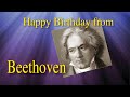 Happy birt.ay from beethoven  werner elmker piano improvisation hq