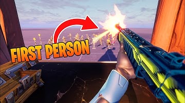 How To Get 1ST PERSON In Fortnite Creative - TUTORIAL