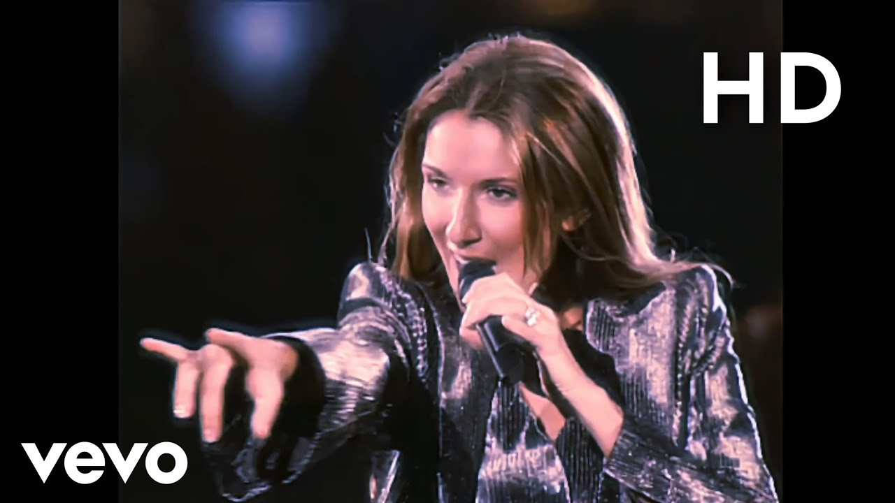 Celine Dion - Stayin Alive/You Should Be Dancing (Live from "Au Coeur Du Stade" 1999) HD UPSCALED