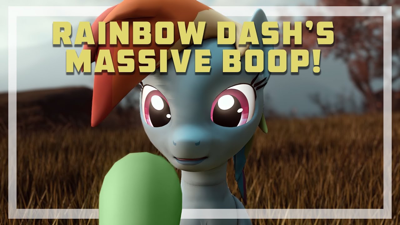 Rainbow Dash's Massive Boop! [SFM Ponies]