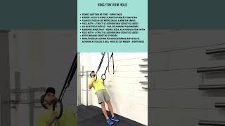 Ring/TRX Row Hold
