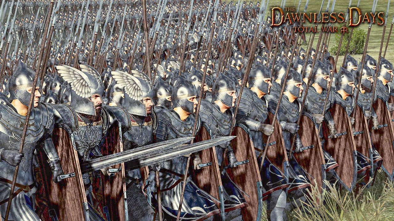 6,000 Dol Amroth Knights VS 16,000 Haradrim Warriors | Lord Of The Rings Cinematic Battle