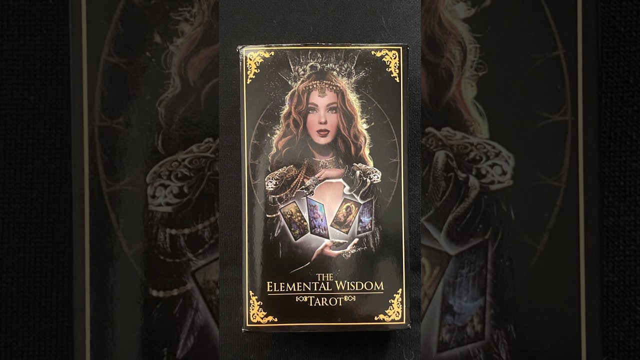 The Elemental Wisdom Tarot  - a tarot deck flip thru