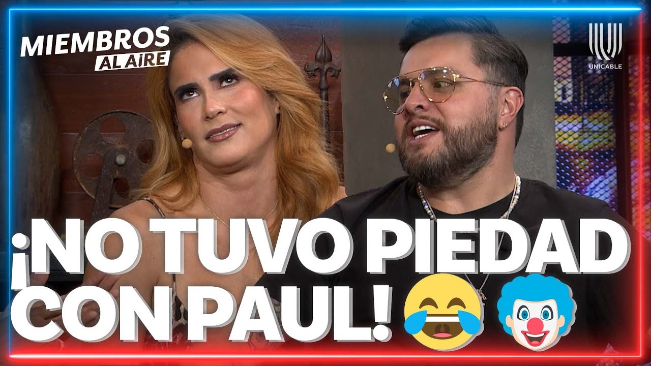 Eva Cedeño acabó y exhibió a Paul Stanley al evaluar su desempeño actoral 💋 🤡 | Miembros al Aire